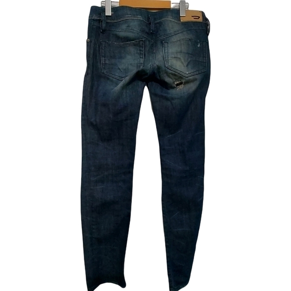 Diesel Low Rise Skinny Stretch Jeans Size 29W 32L - Picture 3 of 8